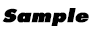 Sample Set set symbol