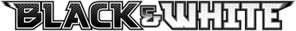 Black & White set logo