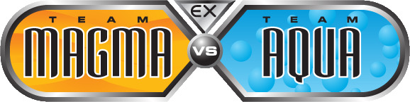 EX Team Magma vs Team Aqua set logo