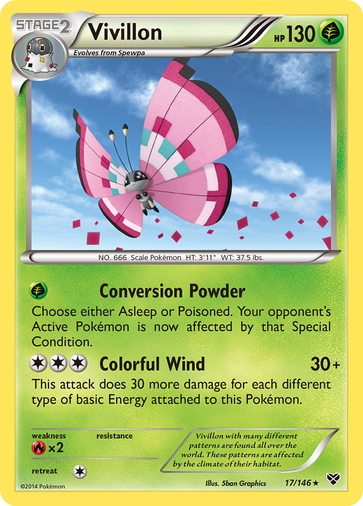 Vivillon Orange